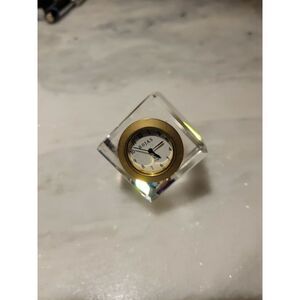 Rojas Clock Paperweight 1.5 Inch Square‎